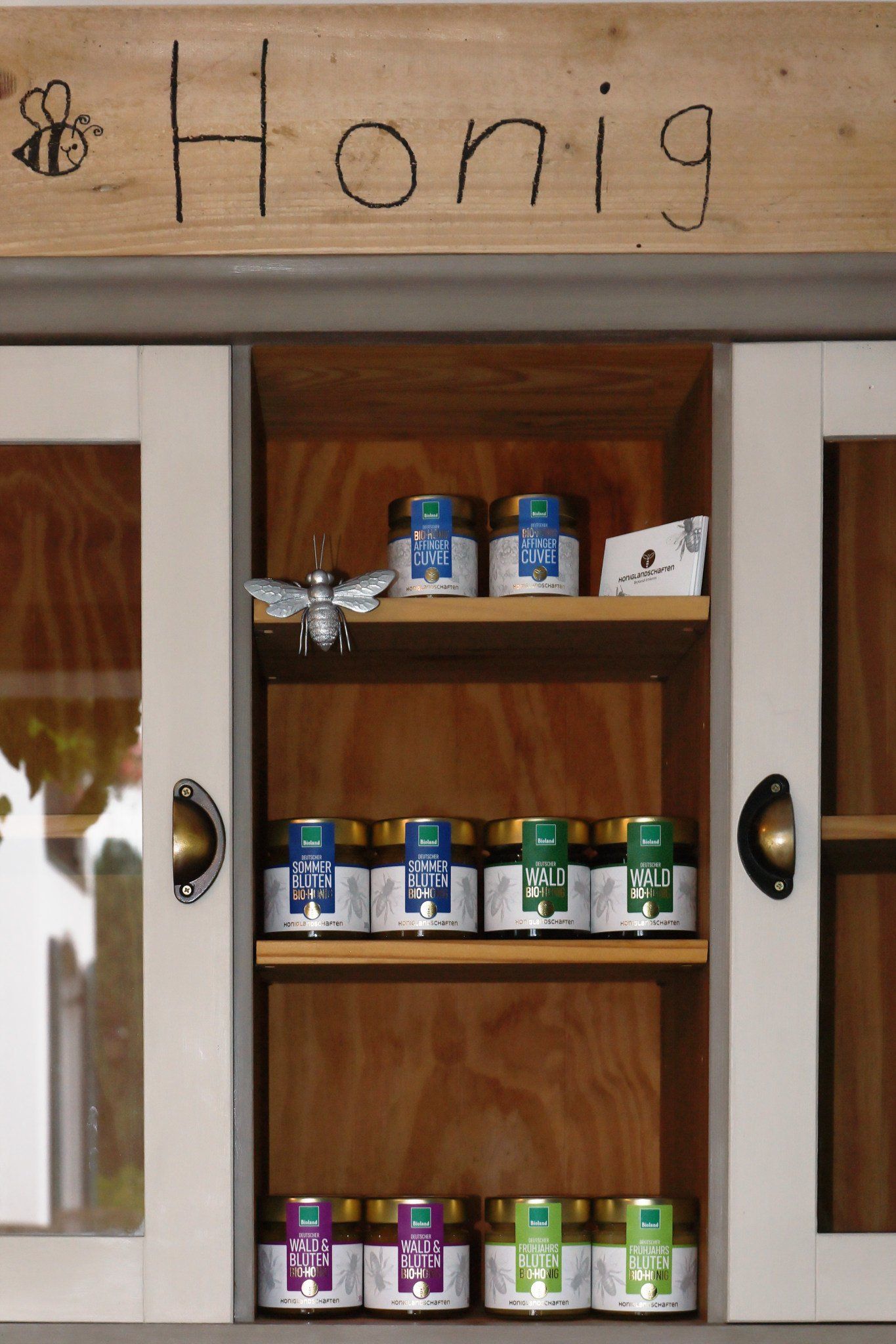Bio-Honig der Imkerei Honiglandschaften im SB-Hoflanden, Biohof Moll