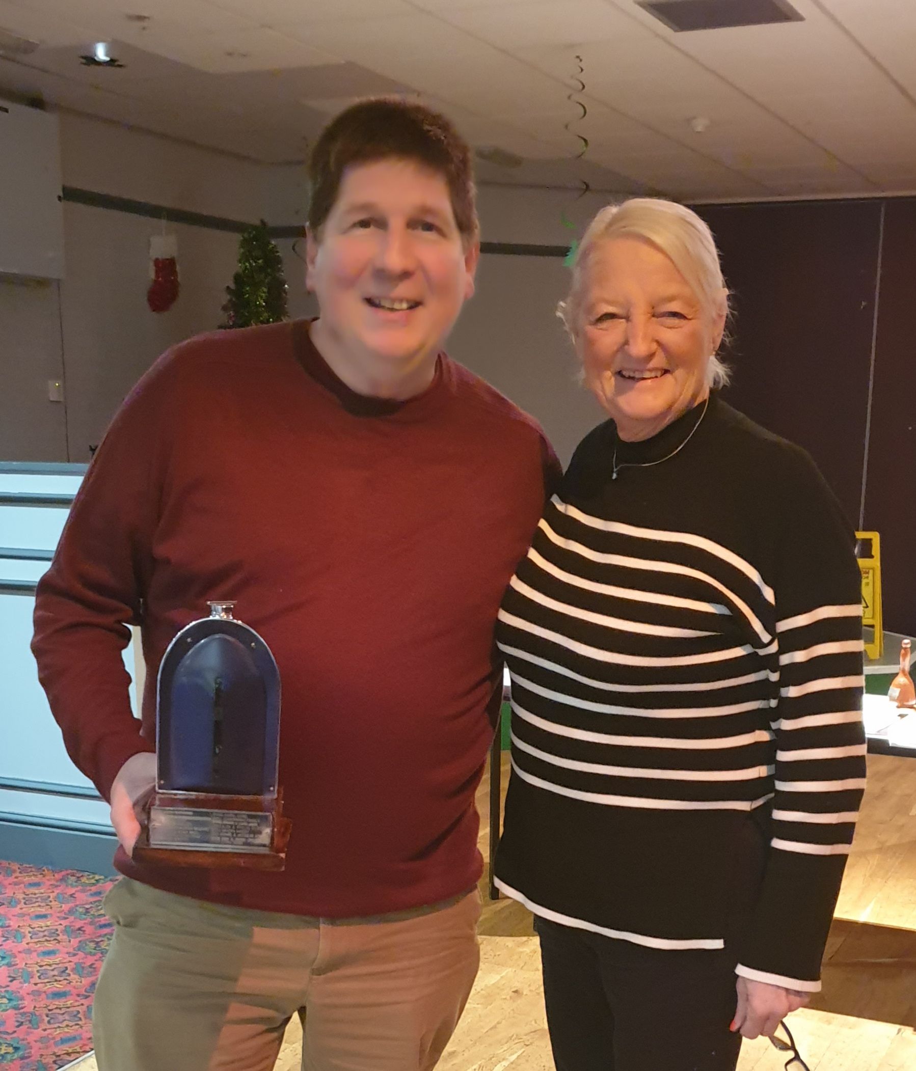 Radiator trophy 2023 winners 
Dave and Helen
