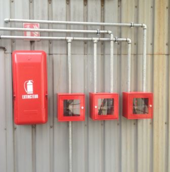 Lutte incendie dans sechoir à grains