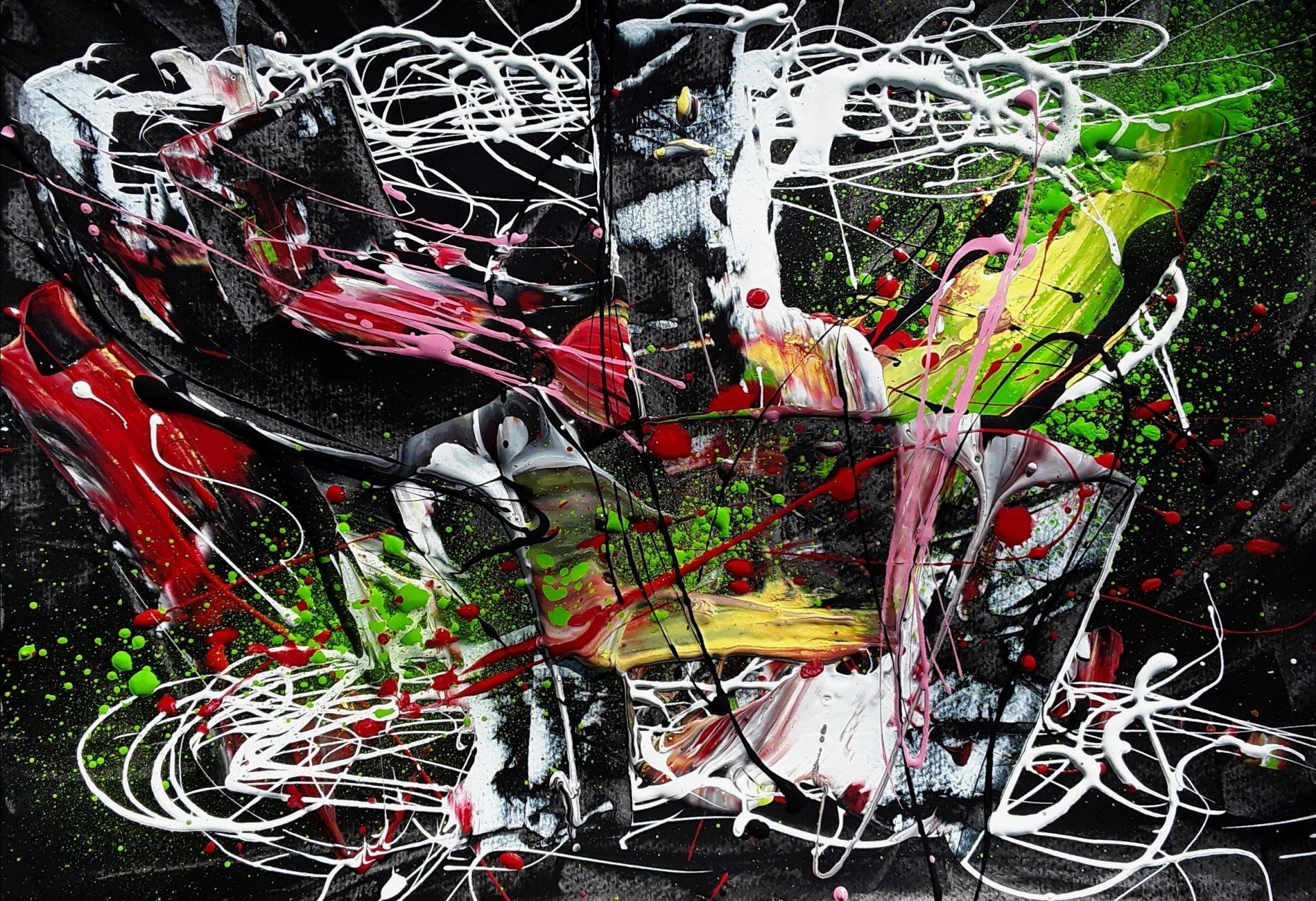 Abstract expressionism, Pollock style