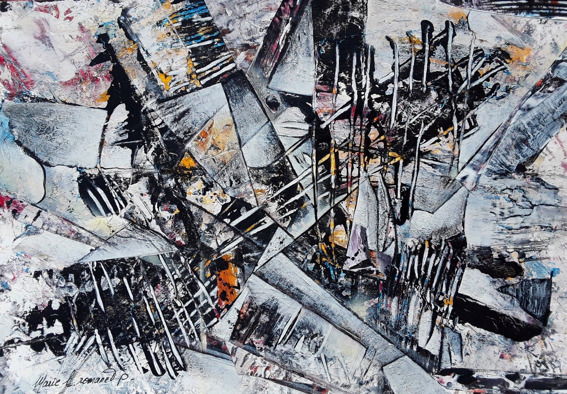 Abstract expressionism, Pollock style,