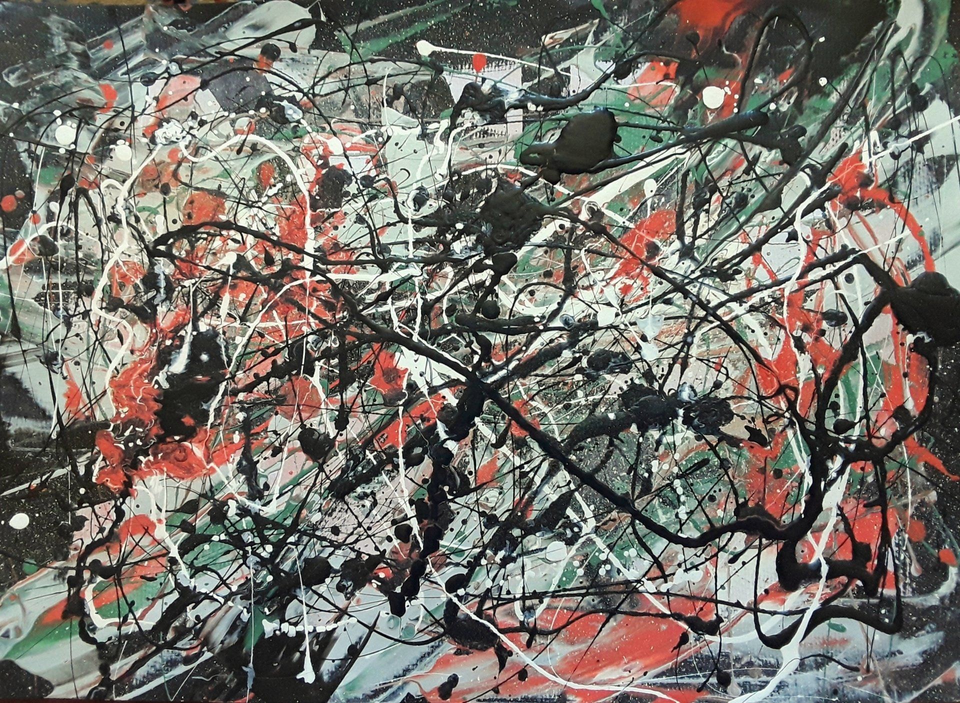 Abstract expressionism,  Pollock style