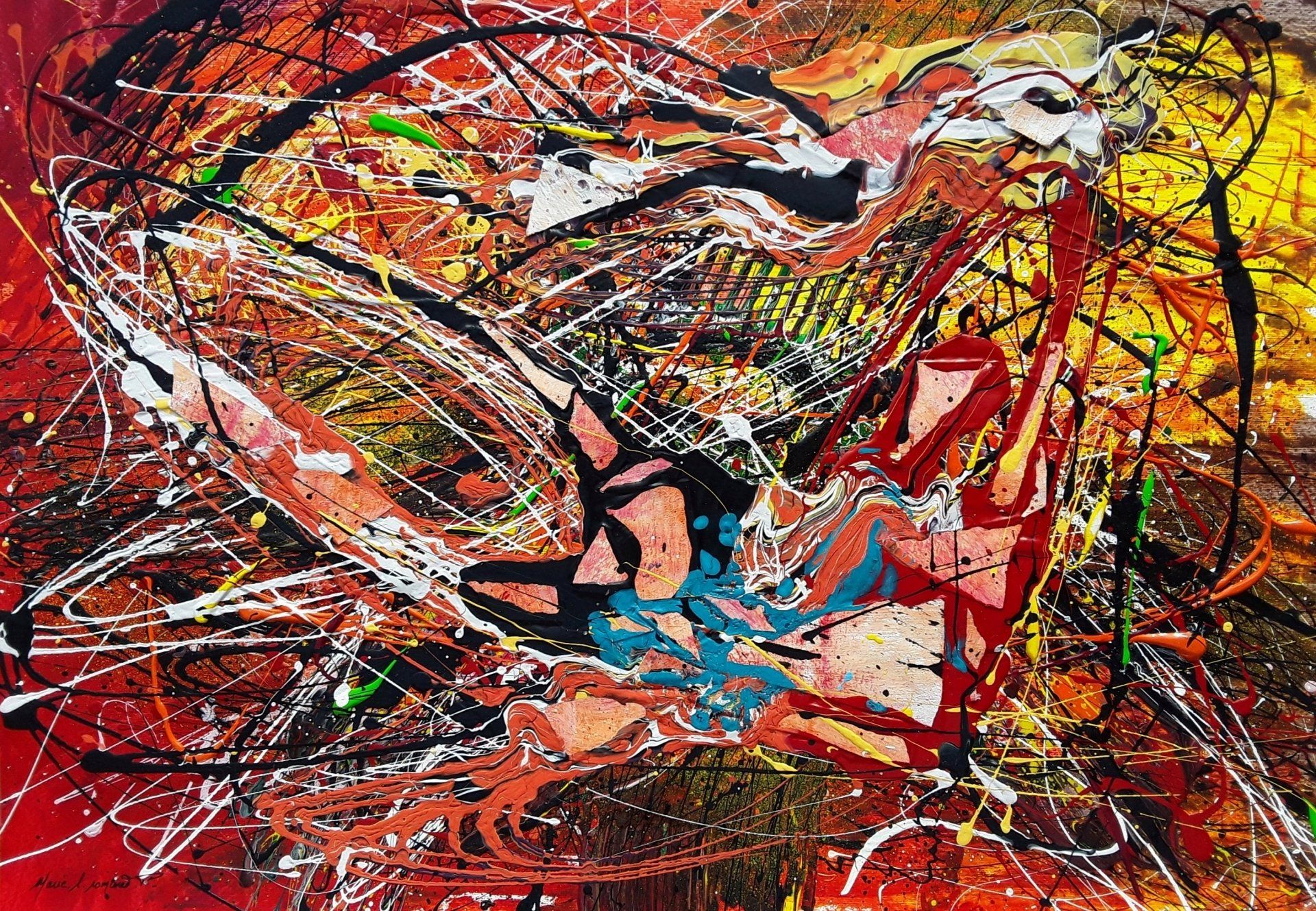 Abstract expressionism, Pollock style