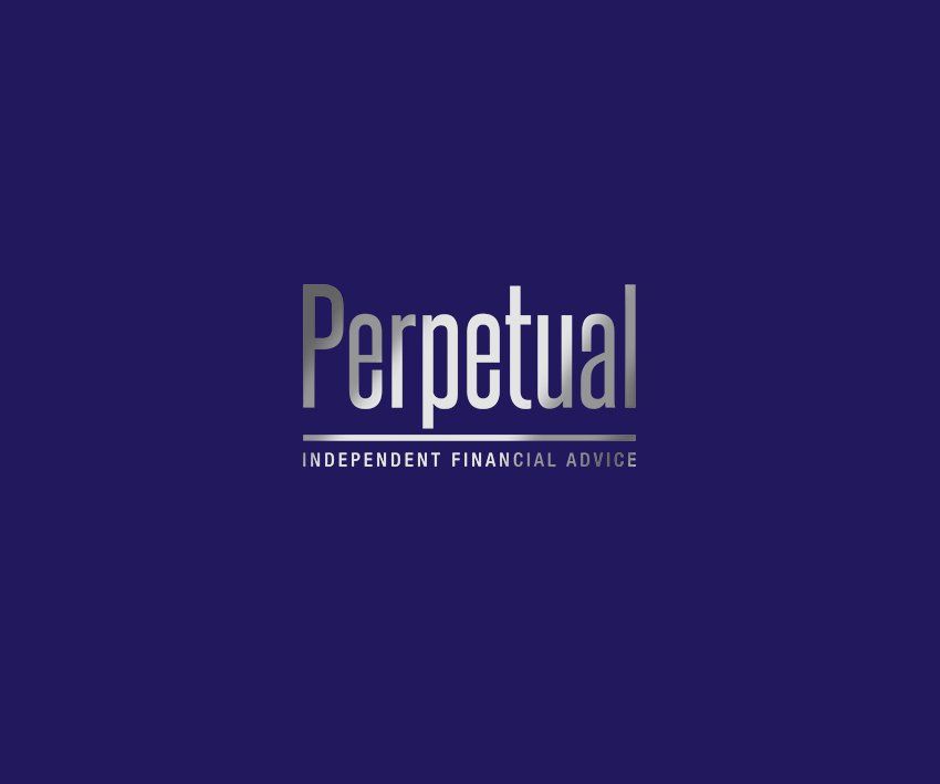 Logo for Perpetual IFA featuring a bold, professional design reflecting trust, security, financial growth and expertise