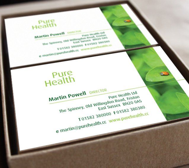 Business Cards and Stationery that represent you and your brand clearly and attractively to create a lasting impression