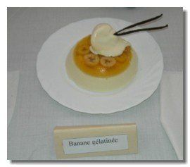 Banane gélatinée Banane gélatinée