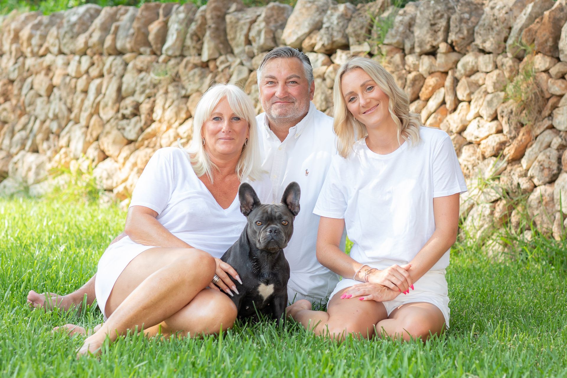 Familien Fotoshooting mit Hund