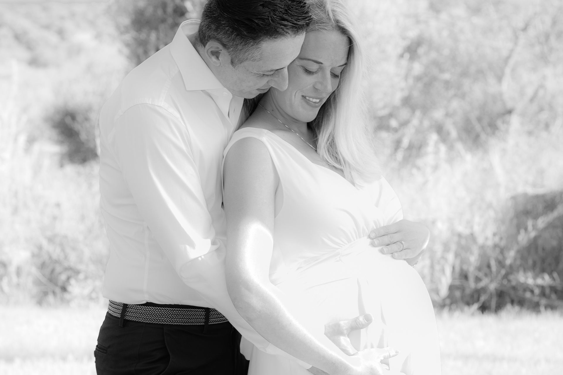 Babybauch Shooting an der Finca