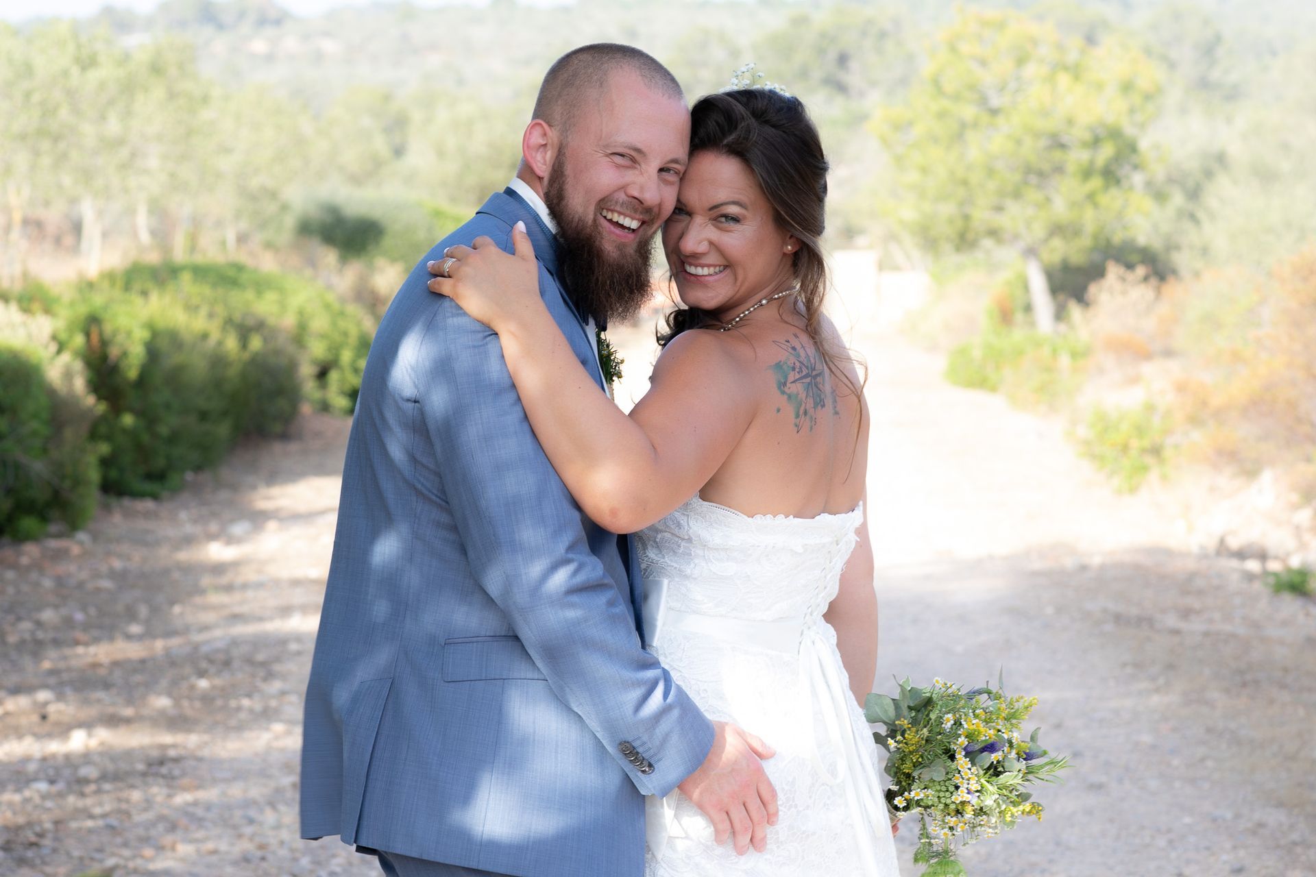 Gruppenfotos mit Freunden