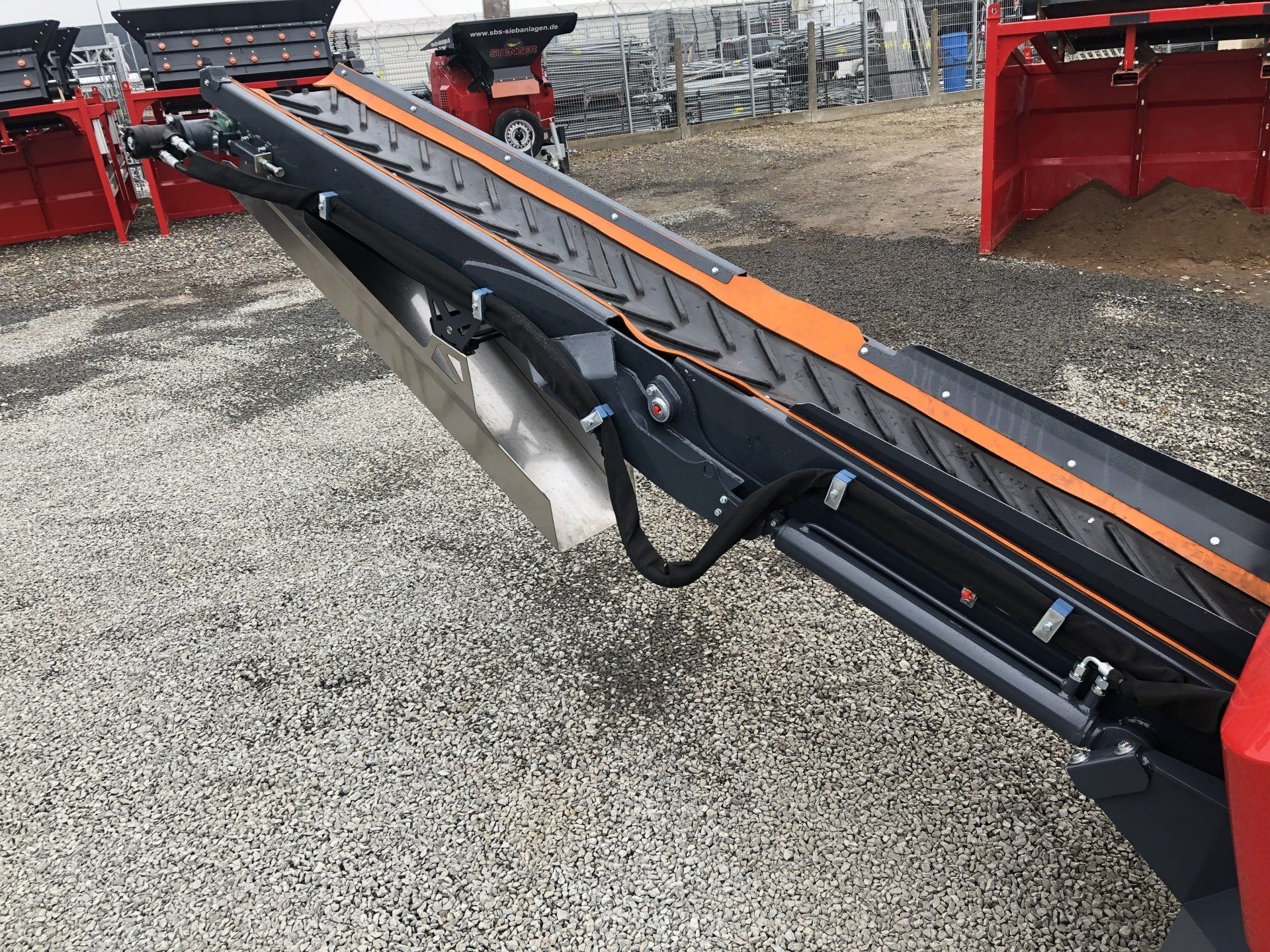 Siebanlage für mutteroden