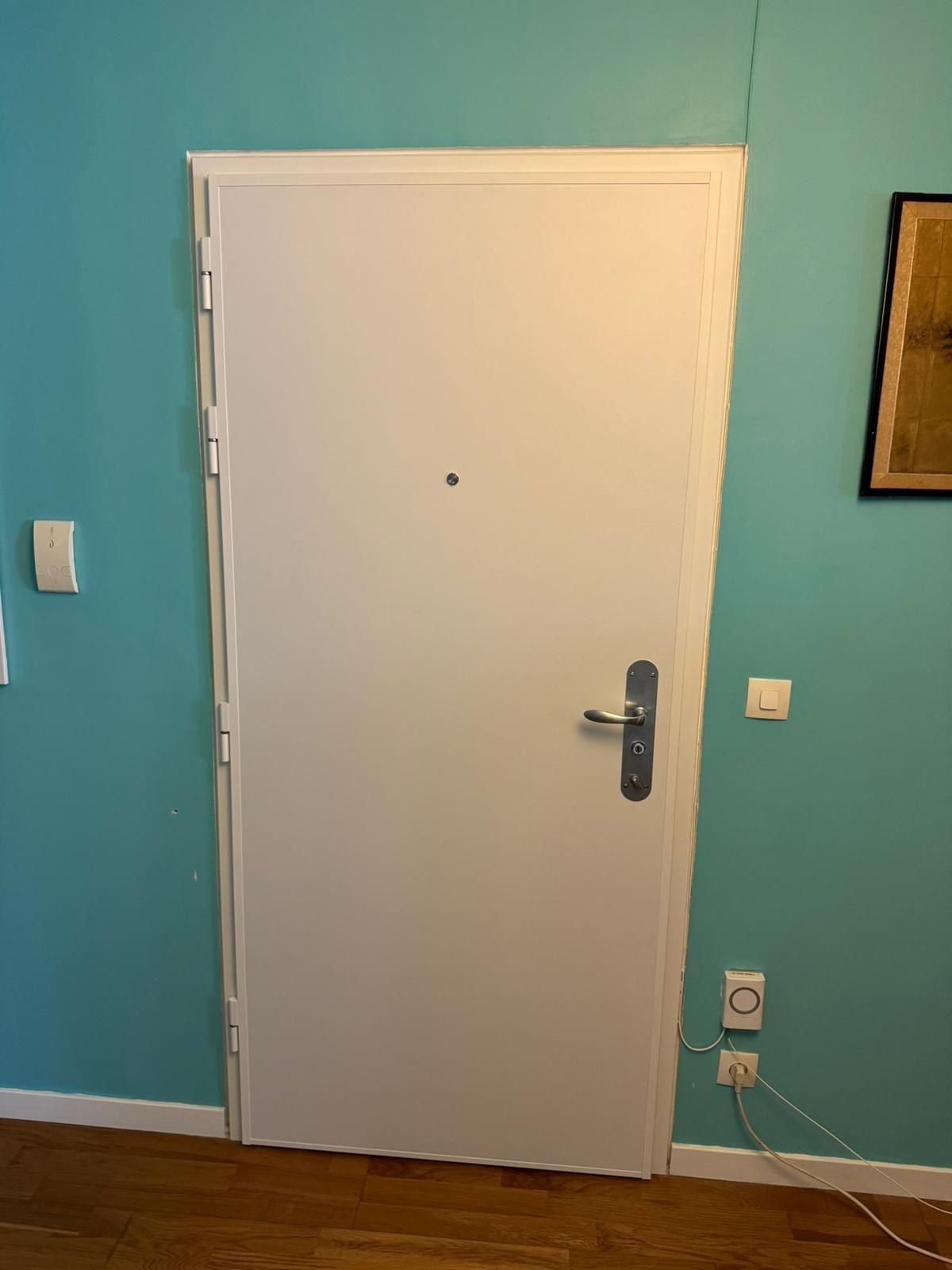 porte avec moulure avant