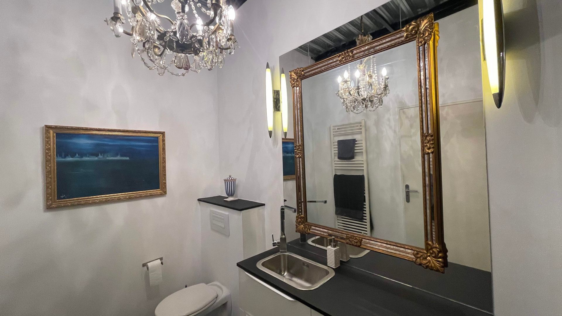 Salle de bains de la chambre Twins