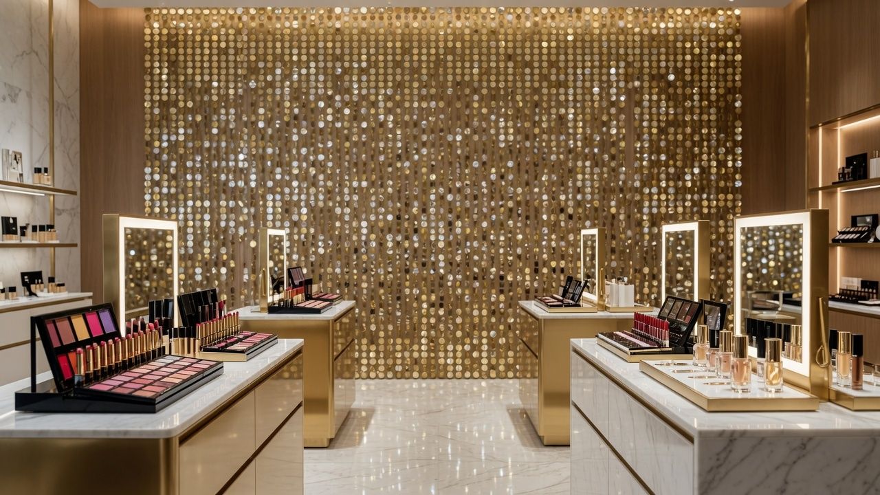 Sequin curtains