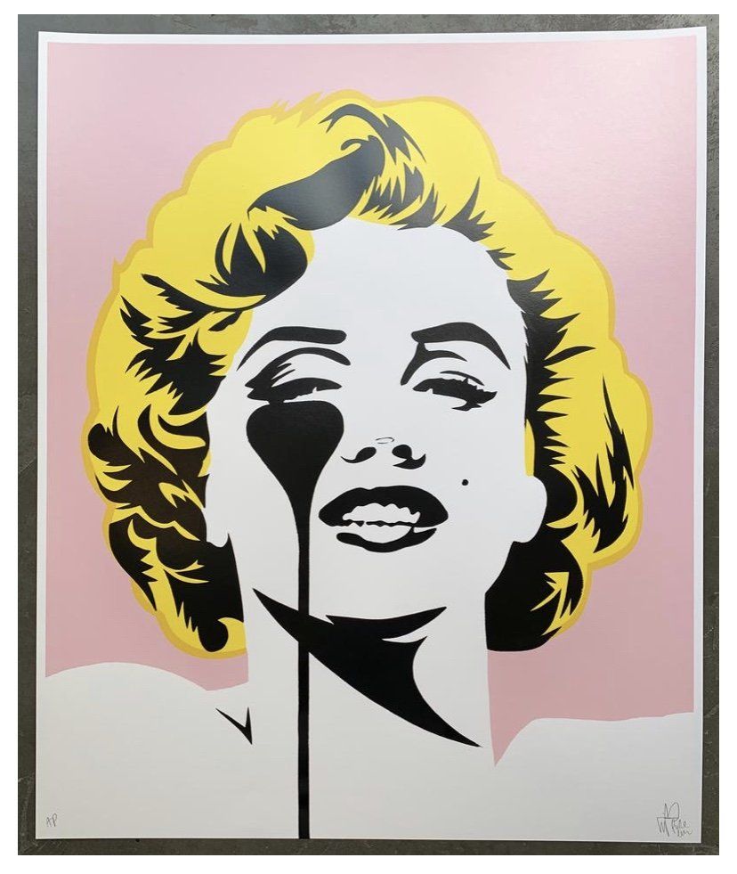 Pure Evil, Art, Urban Art, Graffiti Art, Street Art, Art Gallery, Belfast, Marilyn