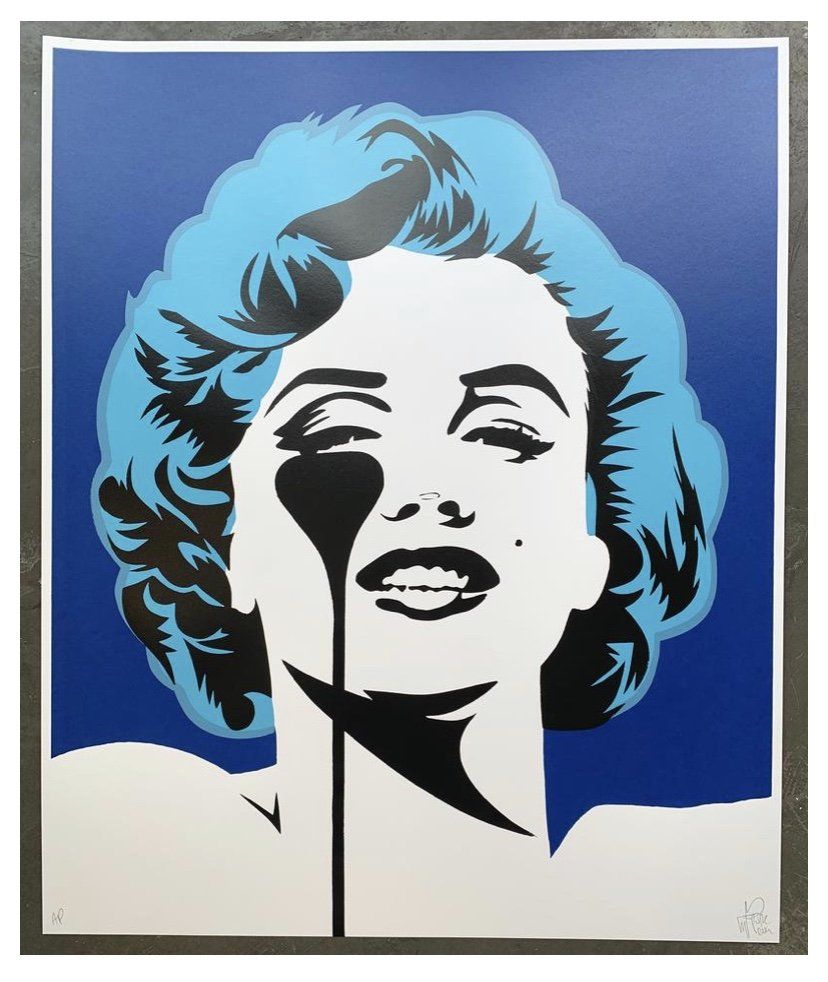 Pure Evil, Art, Urban Art, Graffiti Art, Street Art, Art Gallery, Belfast, Marilyn