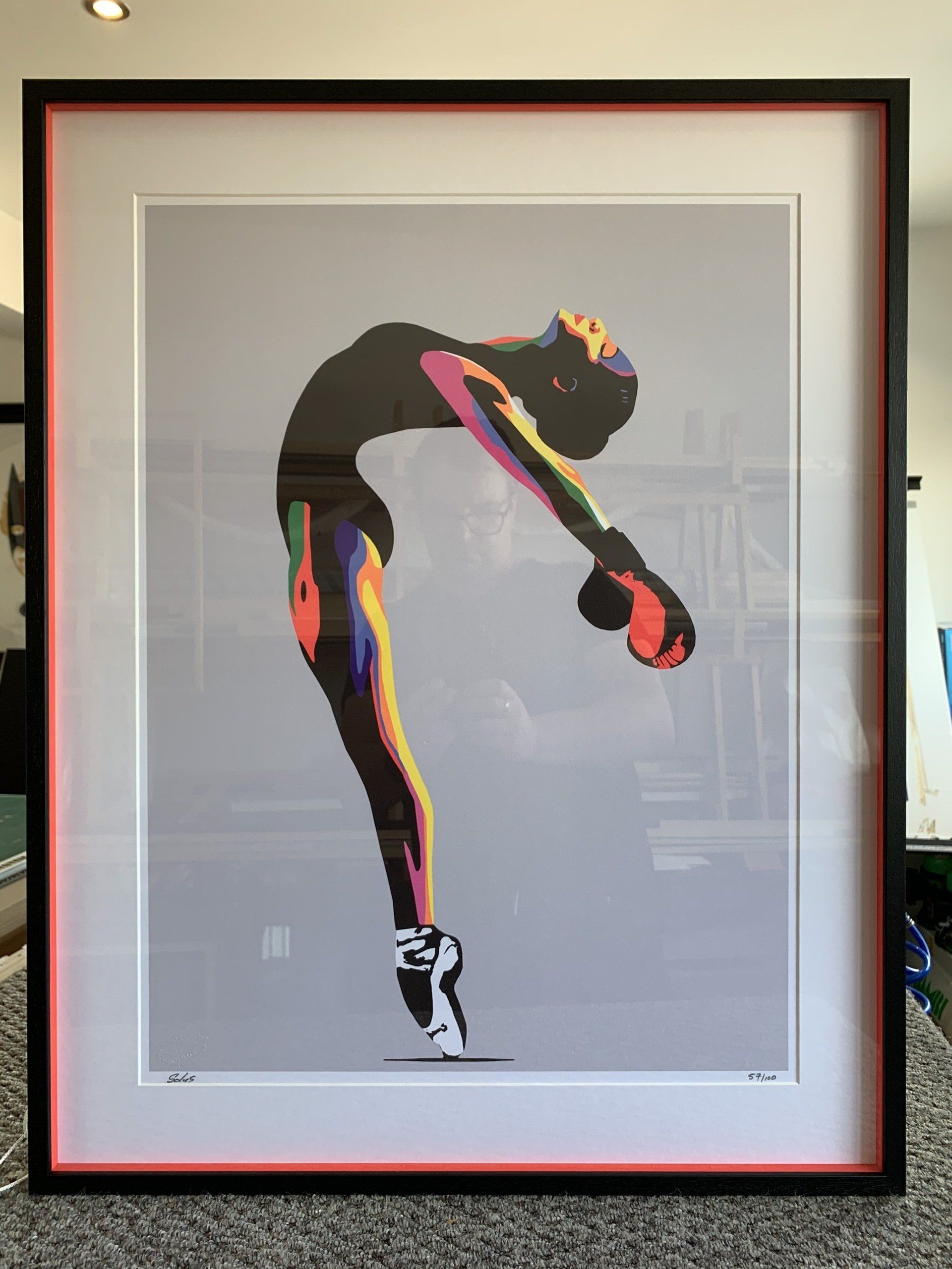 Belfast, Graffiti Art, Picture Framing, Framing, Ballerina, Limited Edition, Dublin, Gallery