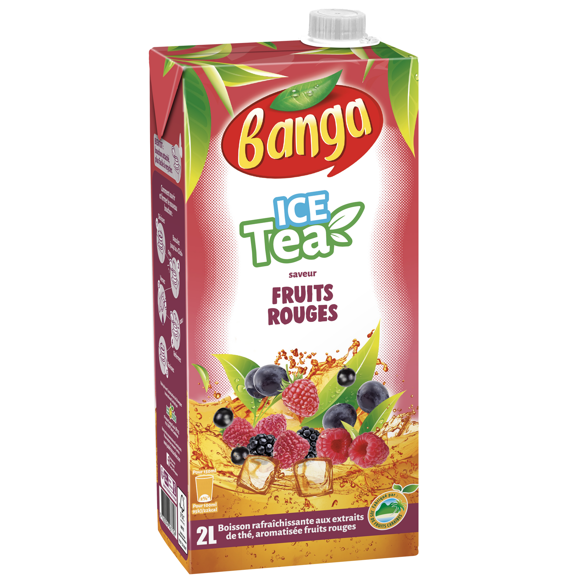 BANGA ICE TEA THE VERT CITRONNELLE