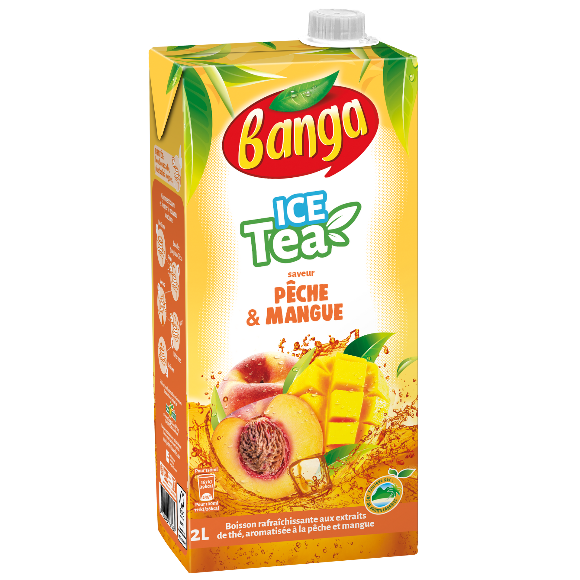 BANGA ICE TEA menthe citron vert