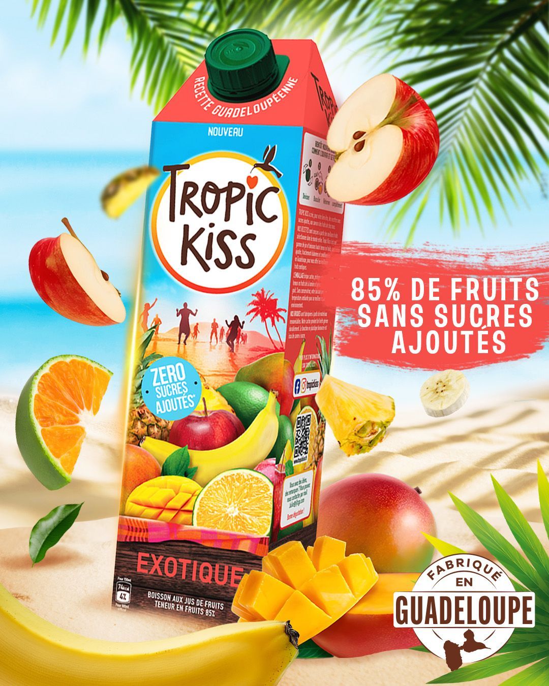 BANGA ice tea saveur pêche