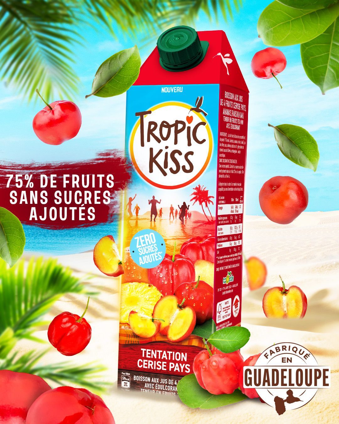 BANGA ice tea saveur pêche