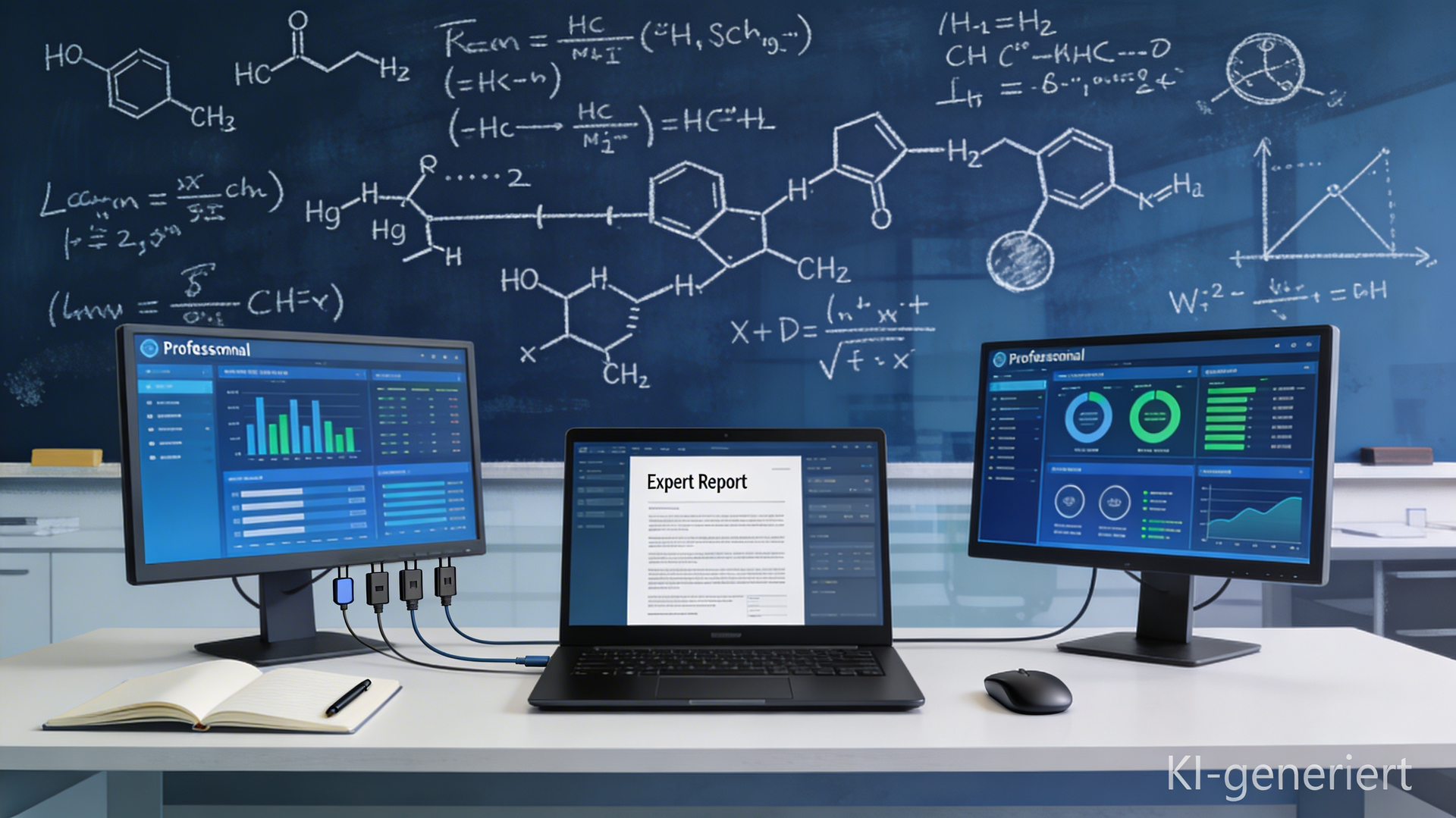 KI im Sachverständigenbüro, digitale und analoge Ausrüstung
