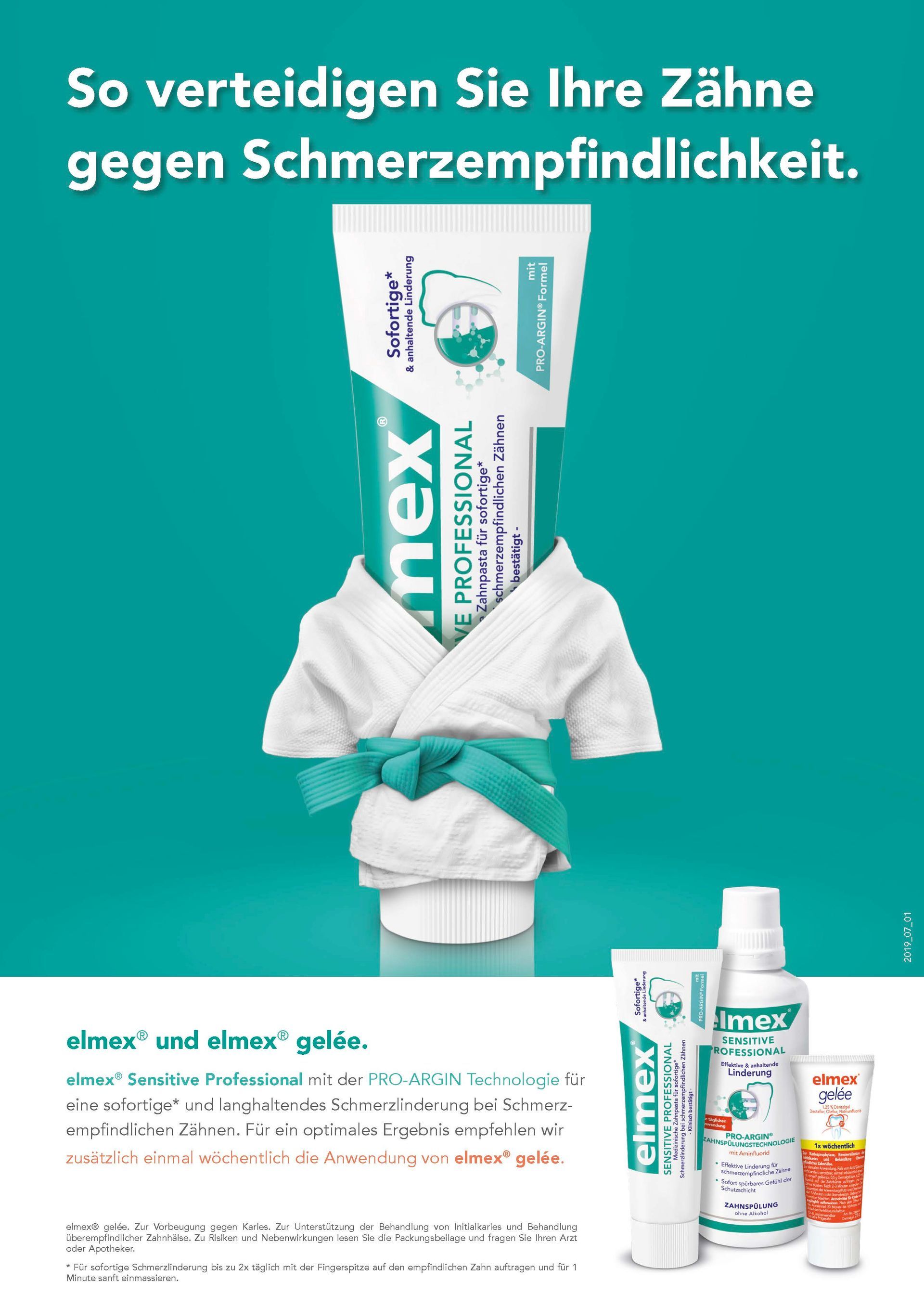 Key-Visual Entwicklung für Elmex Key-Visual Entwicklung für Elmex