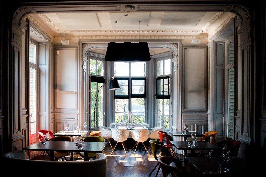 Salle de restaurant La Villa Margot restaurant gourmand à Romans-sur-Isère Drôme