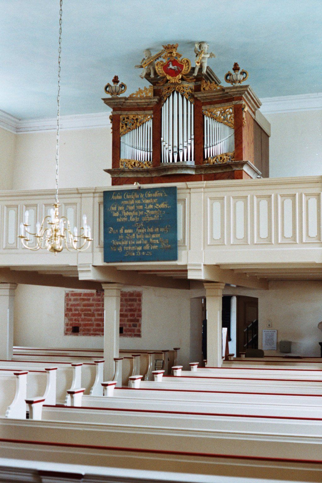 Wagner-Orgel in Rühstädt von 1738