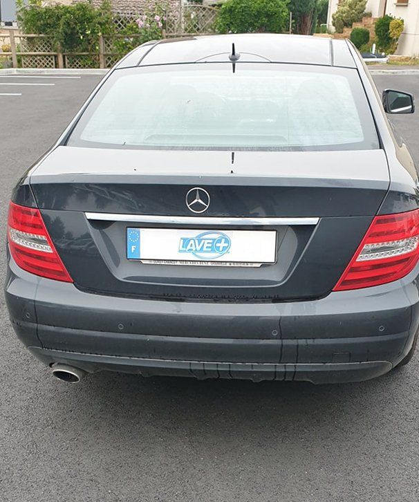 Photo arrière avant le passage de LAVE+