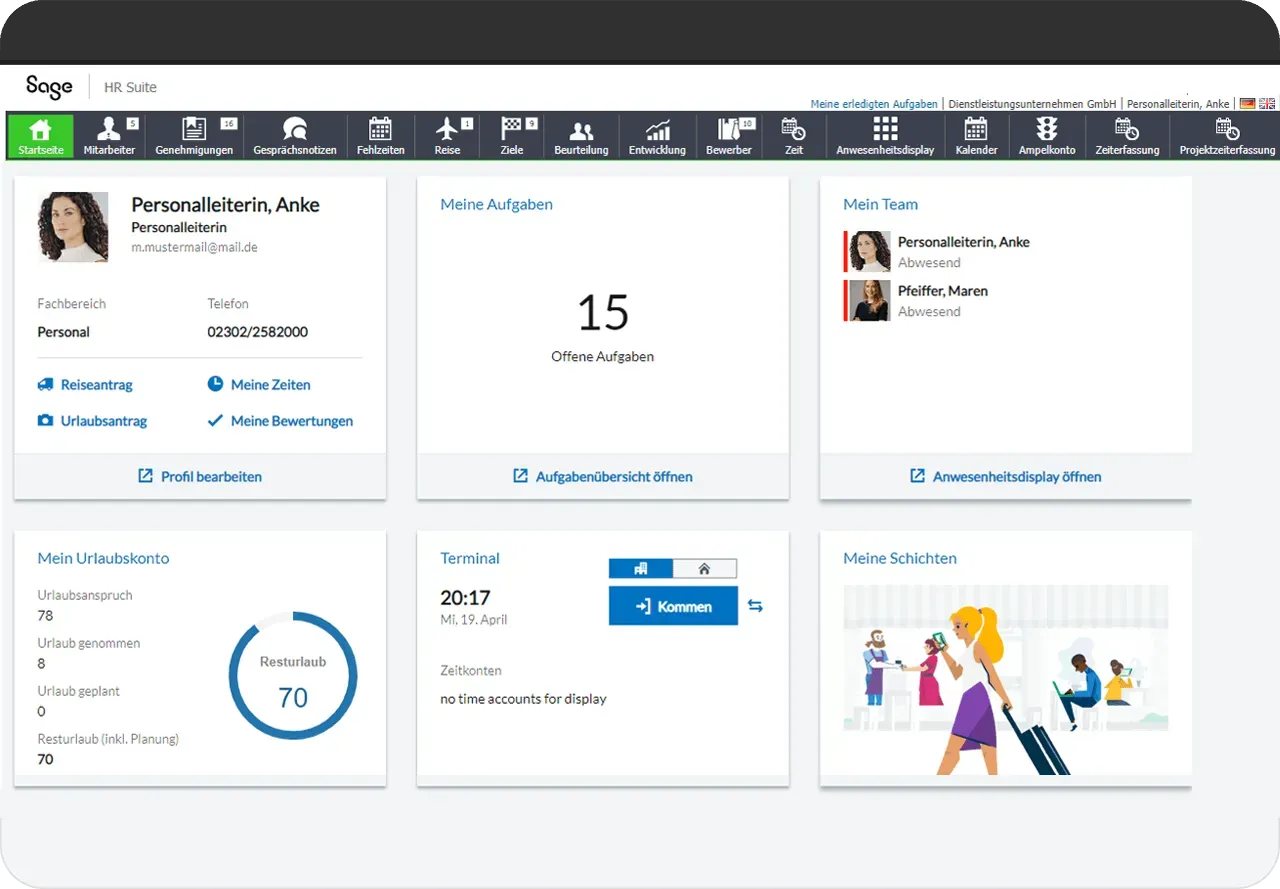 SOS - SAGE-HR Software SOS - Software Myfactory Partner
