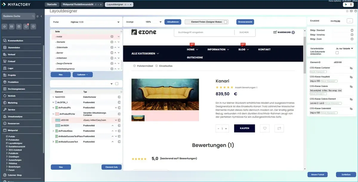 SOS-Software Myfactory Onlineshop SOS-Software Myfactory Onlineshop