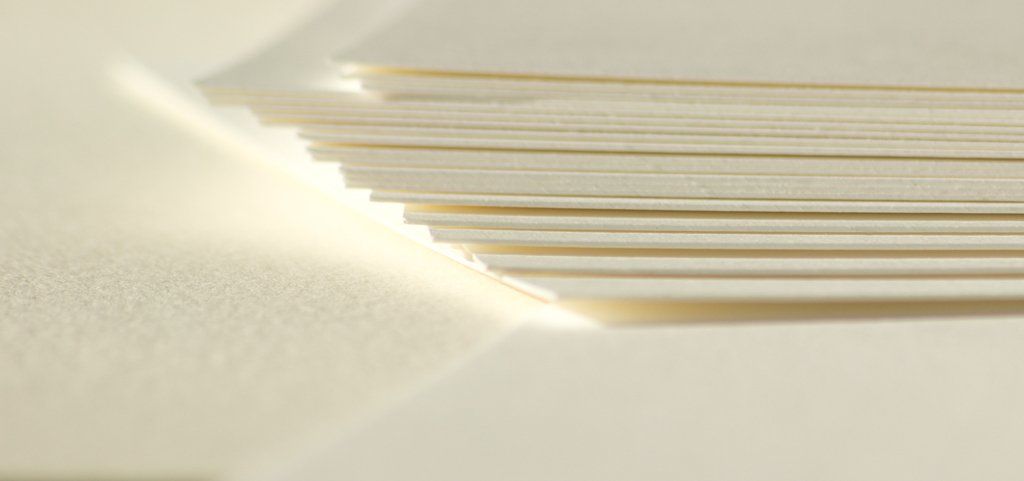 Sheets of watercolour paper from St Cuthberts Mill Sheets of watercolour paper