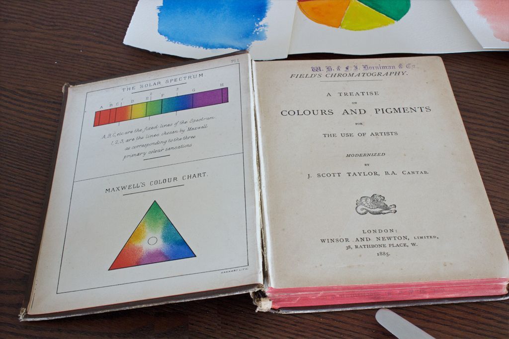 “Field’s Chromatography” is invaluable as it sheds light on the pigments found in traditional artists’ watercolours. “Field’s Chromatography” invaluable as it sheds light on which pigments were found in the classic artists’ colours.