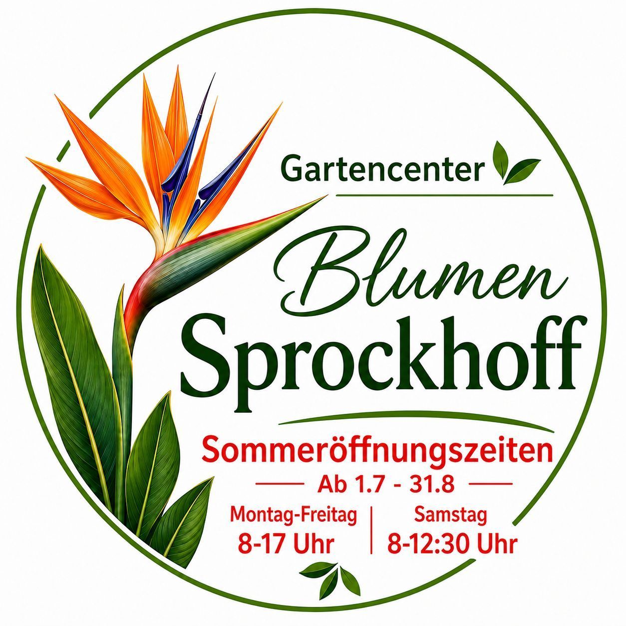 Logo Gartencenter Blumen Sprockhoff in Seelow
