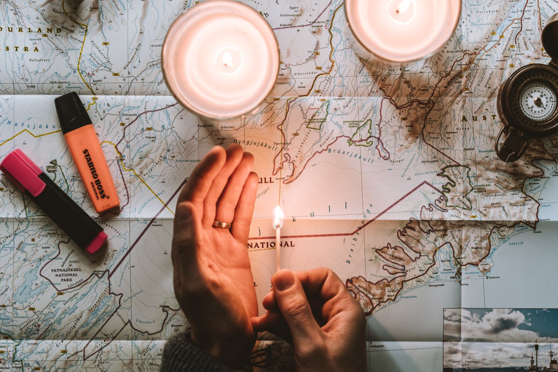 Durch ein Coaching können Sie Orientierung auf Ihrer persönlichen Landkarte finden. Coaching, persönliche Landkarte, Ideen, kreative Lösung, Orientierung