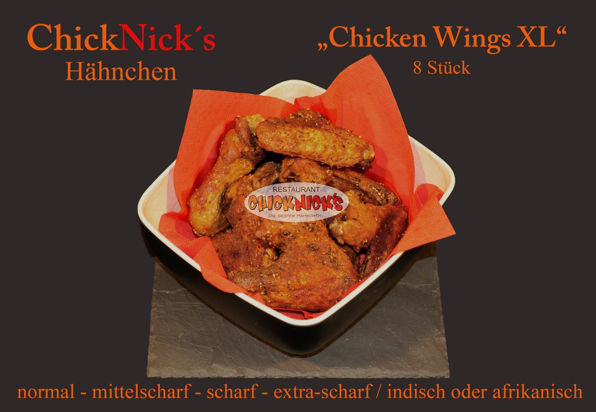 Chicken Wings XL, 8 Stück