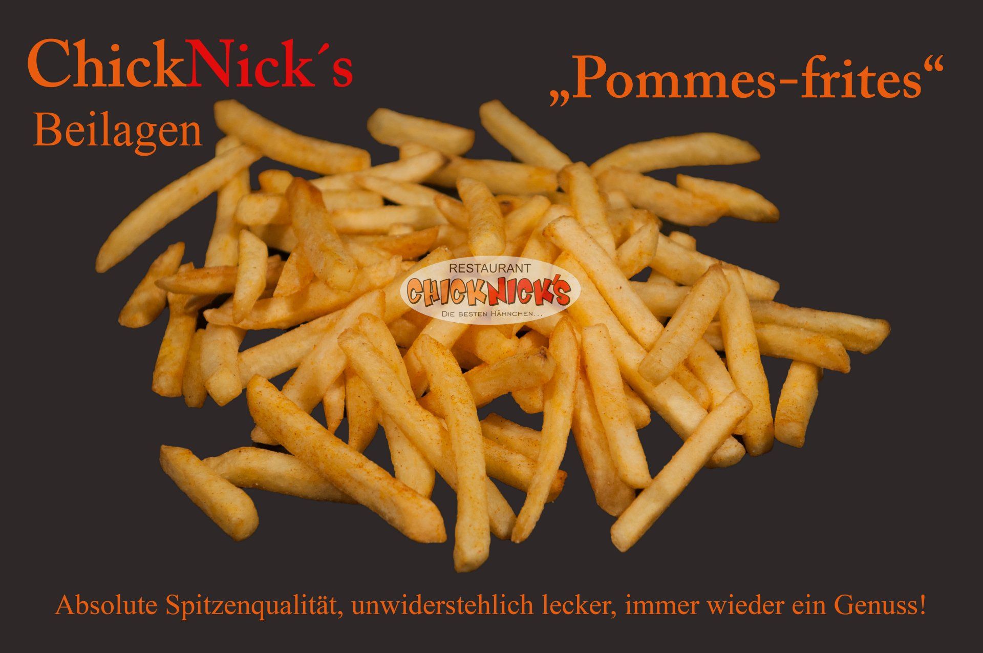 Beilagen - Pommes