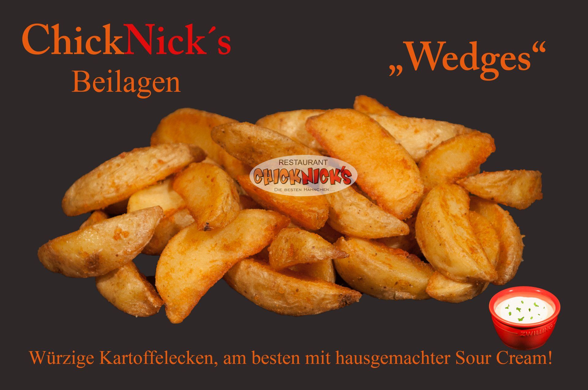 Beilagen - Wedges