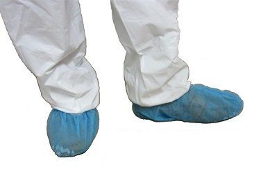 Disposable non-slip shoe covers Disposable non-slip shoe covers, disposable non-skid shoe covers, PE spunbond shoe covers