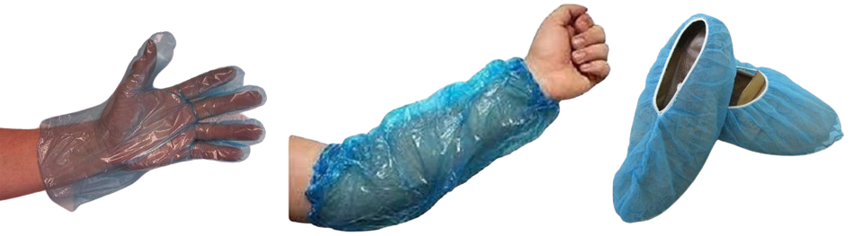 Disposable Gloves, Sleeve Protectors & Shoe Covers Disposable Gloves, Sleeve Protectors & Shoe Covers