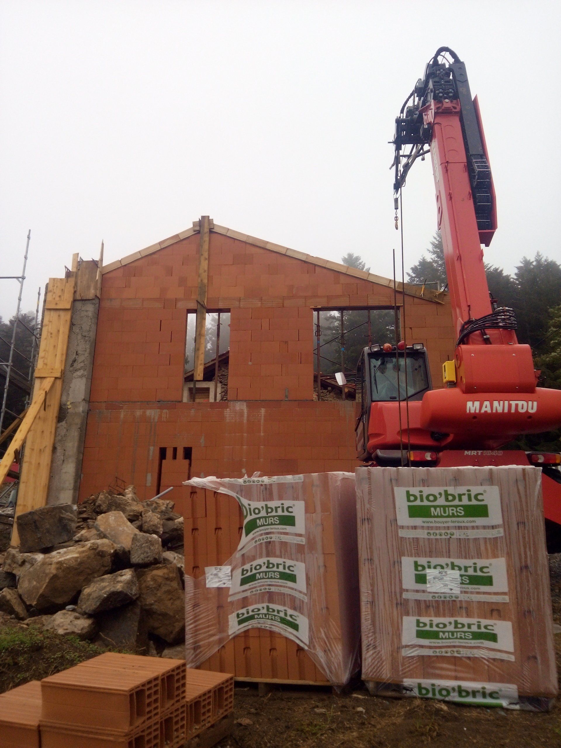 avancée de façade par jacquet maçonnerie