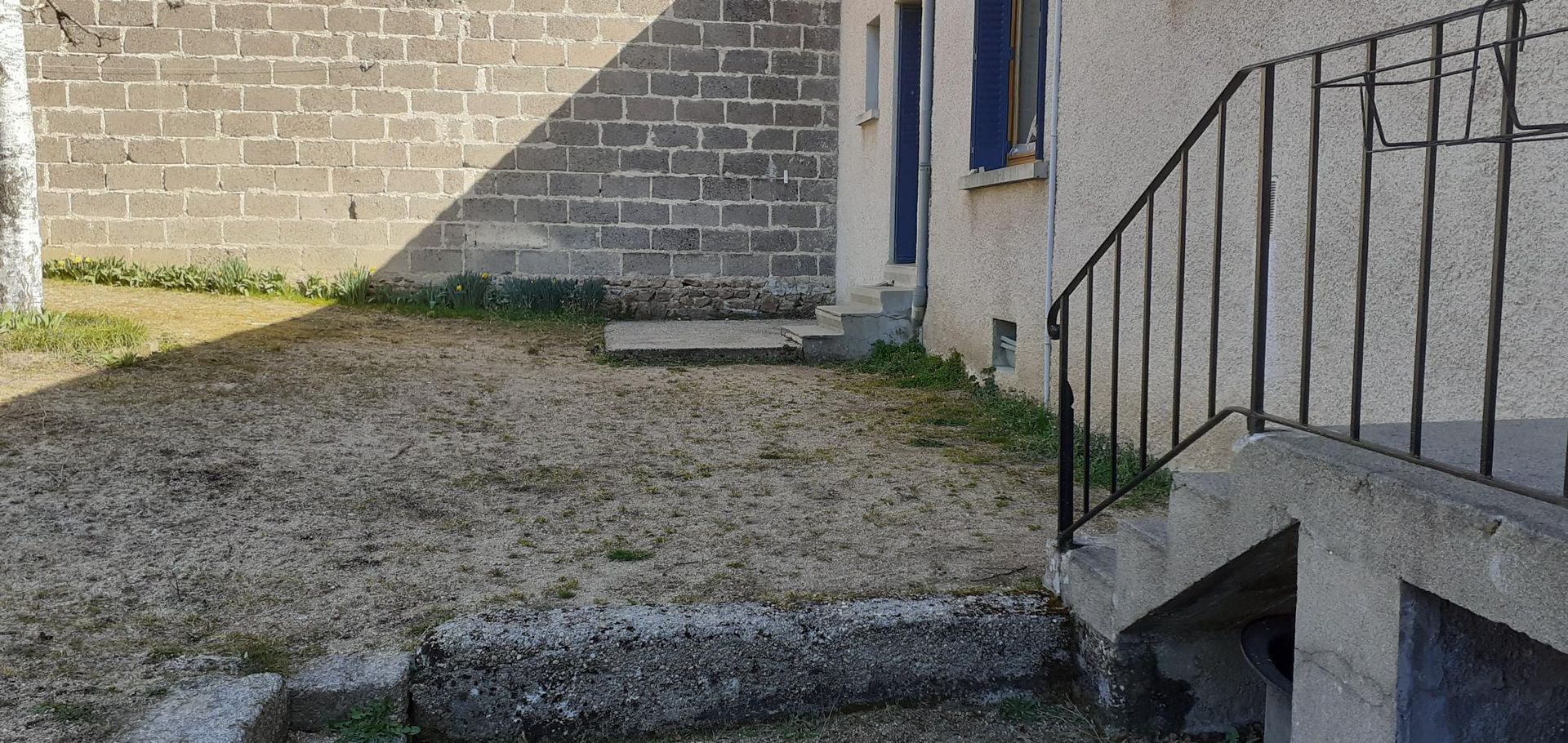 réfection terrasse béton empreinte