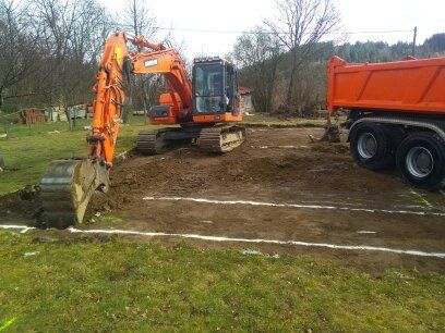 terrassement pour maison fuste par jacquet maçonnerie