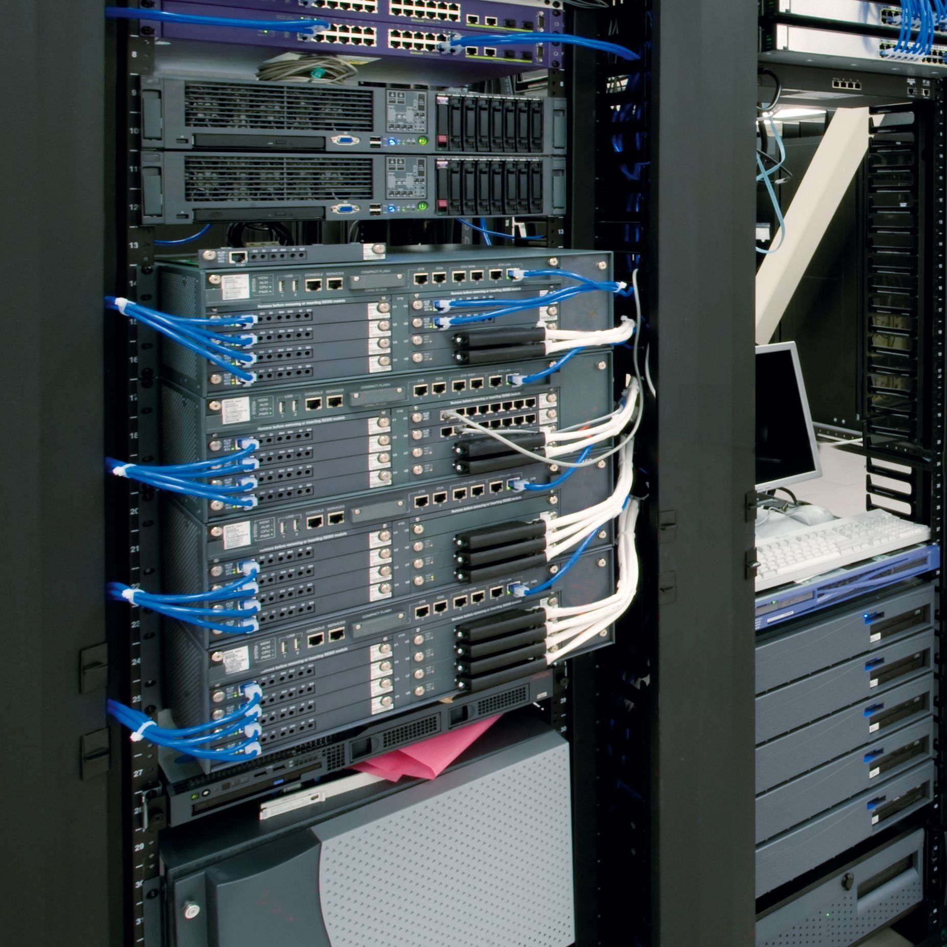 Anwendung Netzwerkschrank