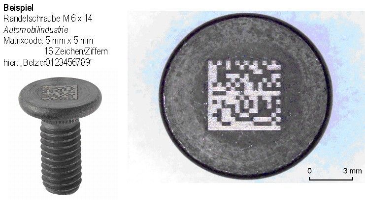 Beispiel Matrixcode