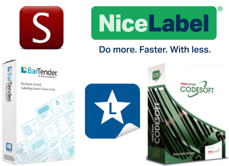 Logiciels d'étiquetage : Bartender 2019, Labelstar Office, Nicelabel 2019, Codesoft 2019 Logiciels d'étiquetage : Bartender 2019, Labelstar Office, Nicelabel 2019, Codesoft 2019