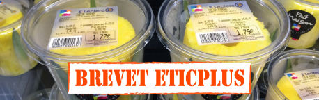 Etiquettes thermiques transparentes en application réelle en magasin Thermique transparent, Brevet Eticplus