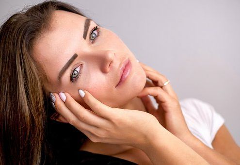 Gepflegte Haut, Gesicht