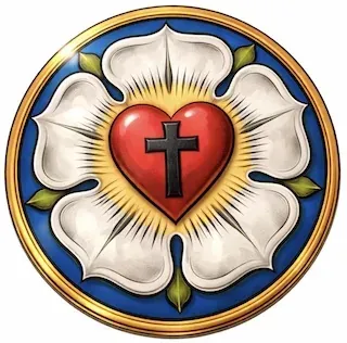 Symbol Lutherrrose