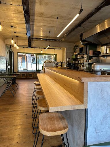 Aménagement bar restaurant en bois